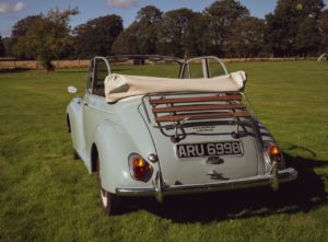 Garden of England Classics Wedding Car Hire Kent 1964 Morris Minor Convertible