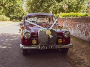 Garden of England Classics Wedding Car Hire Mercedes Ponton