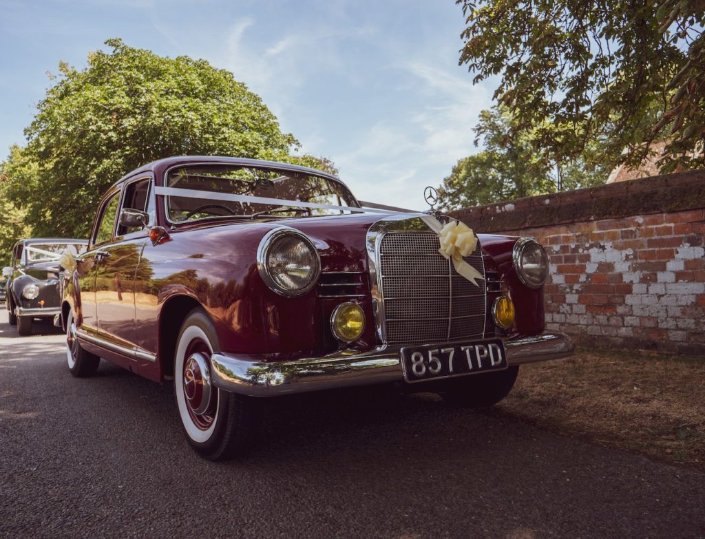 Garden of England Classics Wedding Car Hire Kent Mercedes Ponton