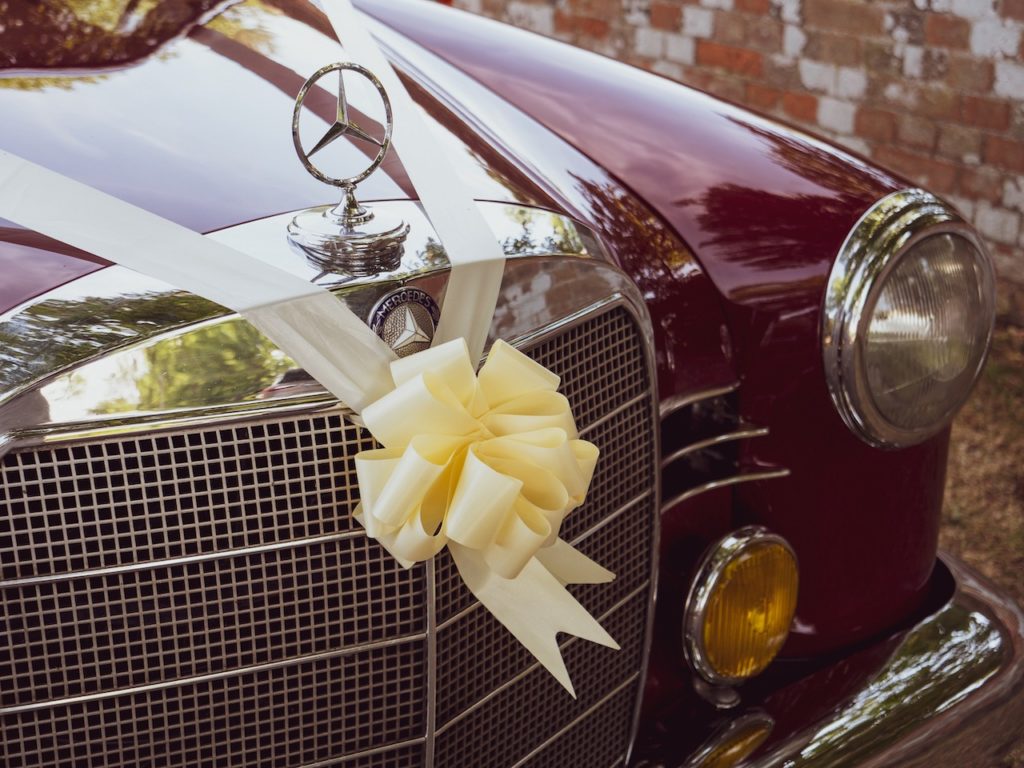 Garden of England Classics Wedding Car Hire Kent Mercedes Ponton