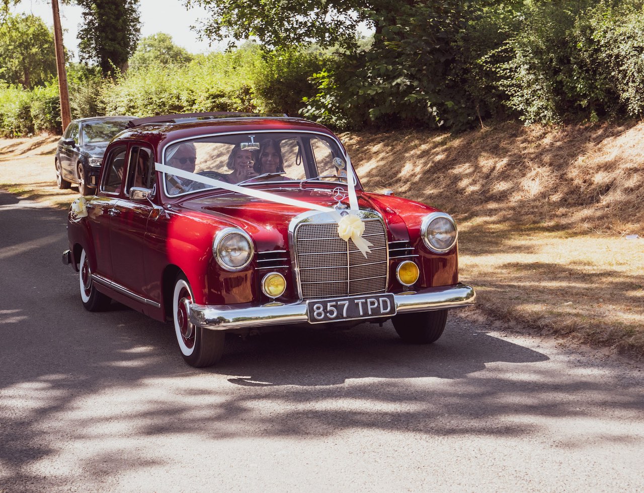 Garden of England Classics Wedding Car Hire Kent Mercedes Ponton