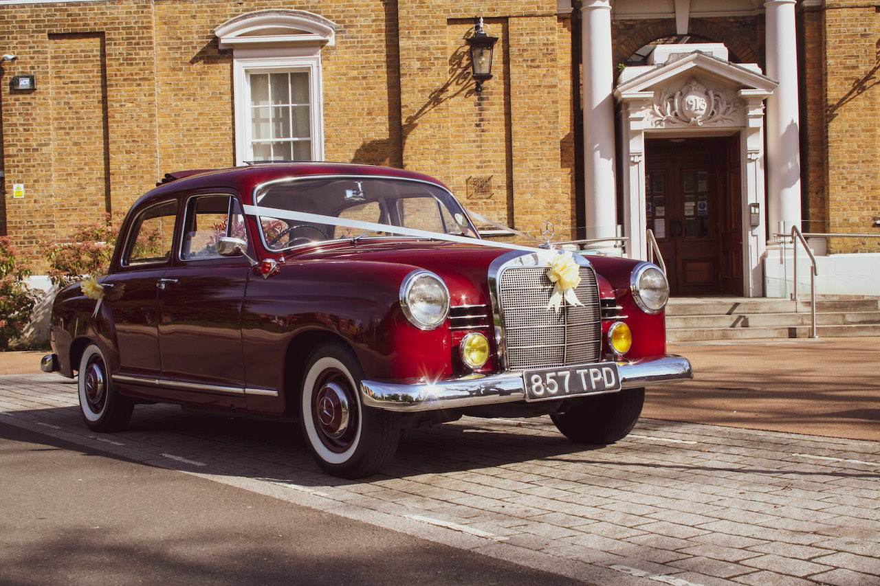 Garden of England Classics Wedding Car Hire Kent Mercedes Ponton