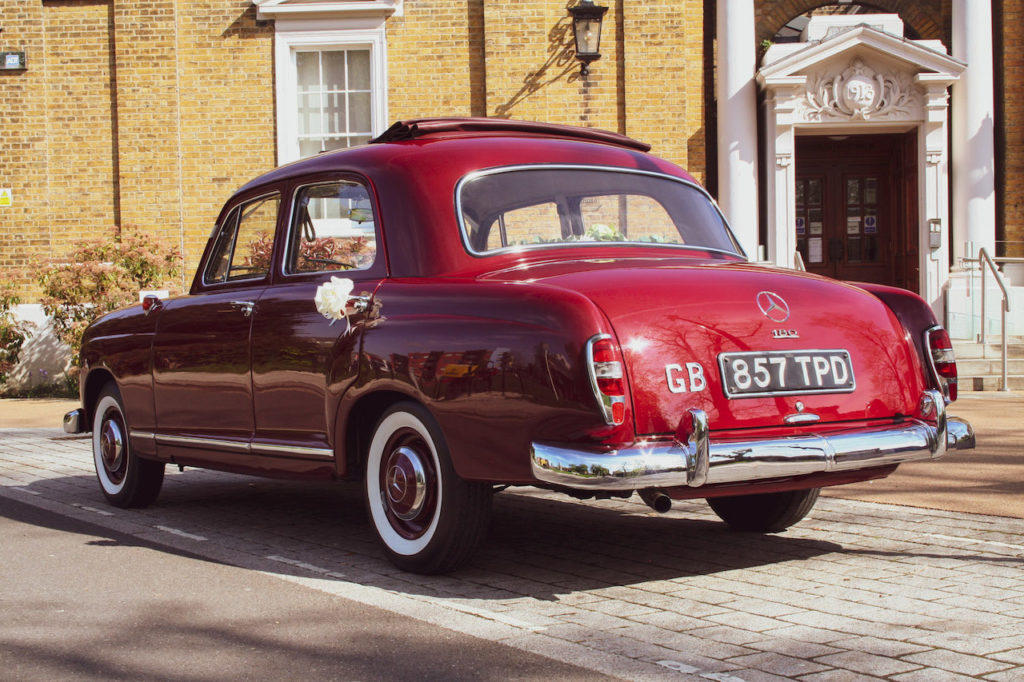 Garden of England Classics Wedding Car Hire Mercedes Ponton